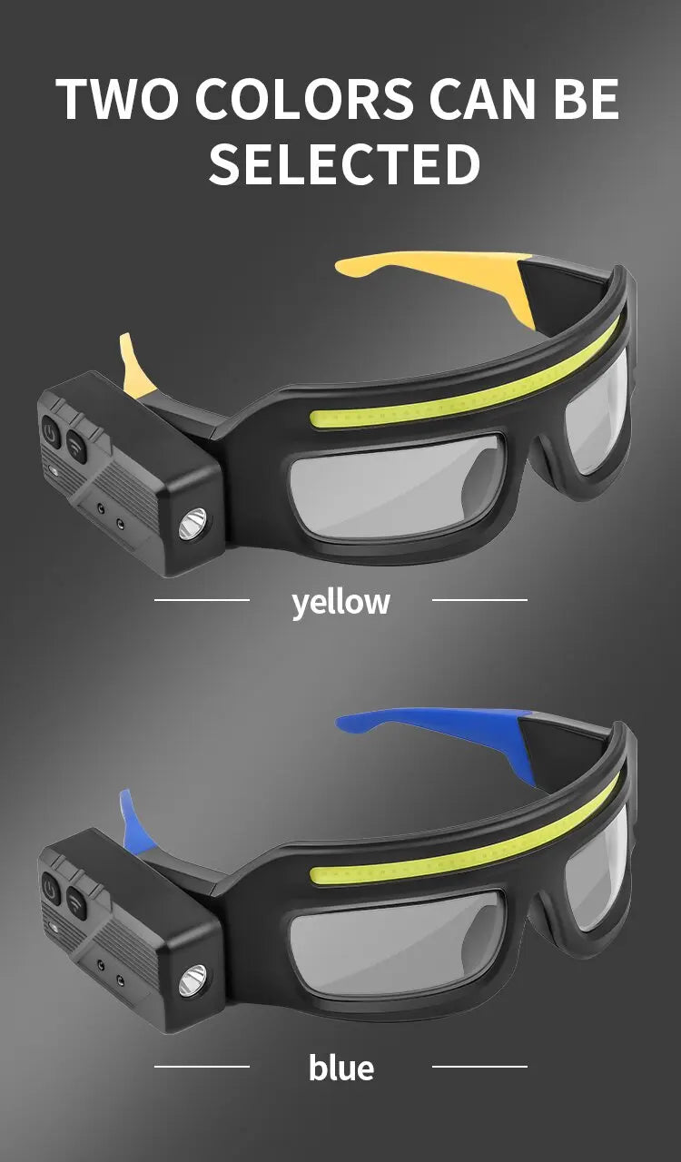 LumiSpecs - Led lights glasses with eye protection